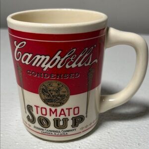Vintage 1970’s Campbell's Tomato Soup Coffee Mug Cup Made In The USA